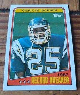 1988 Topps #2 Vencie Glenn — front