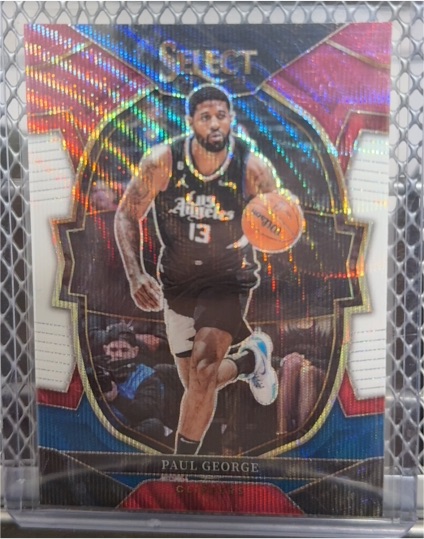 2022-23 Panini Select #16 Paul George — front