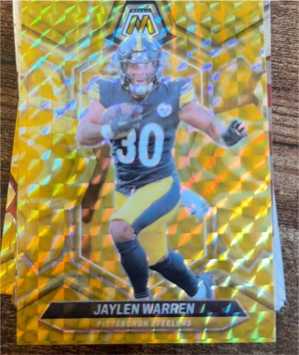 2024 Panini Mosaic #185 Jaylen Warren — front