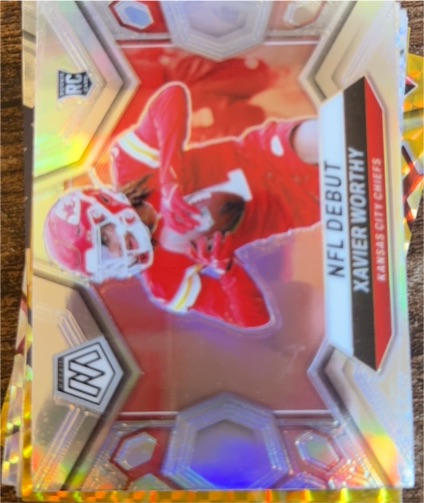 2024 Panini Mosaic NFL Debut #NFL Debut Xavier Worthy — front