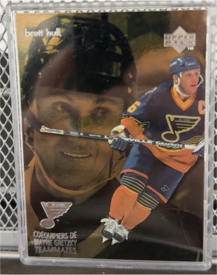 1998-99 McDonald's Upper Deck Gretzky's Teammates #T5 Brett Hull — front