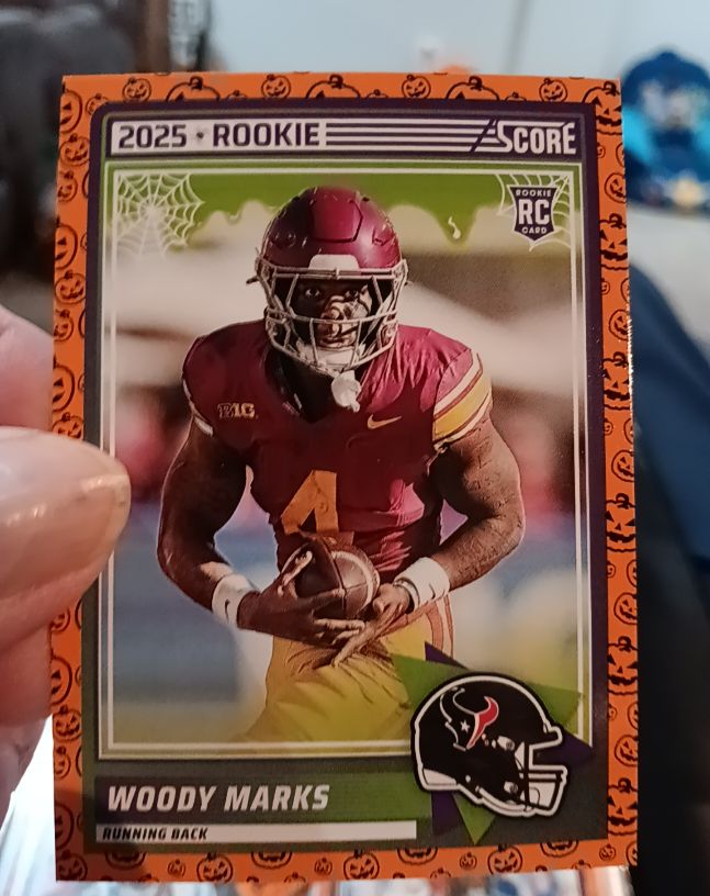 2025 Panini Score-A-Treat #43 Woody Marks — front