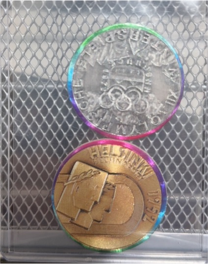 1972 Helsinki Olympic Games Commemorative Medal — front
