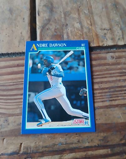 1991 Score #445 Andre Dawson — front