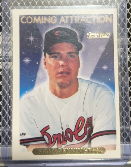 1993 Topps Gold #797 Brad Pennington — front