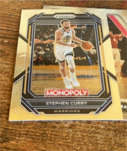 2022 Panini Prizm Monopoly #28 Stephen Curry — front