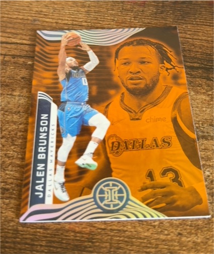 2021-22 Panini Illusions #72 Jalen Brunson — front
