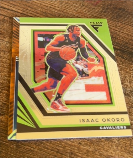2022-23 Panini Flux #33 Isaac Okoro — front