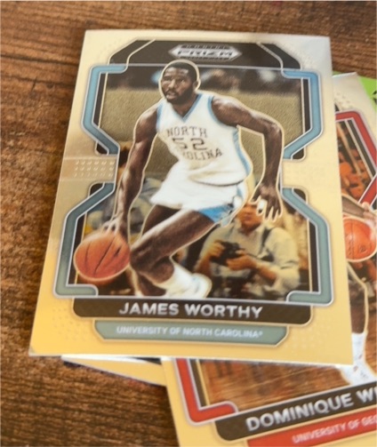 2022-23 Panini Prizm Draft Picks #21 James Worthy — front
