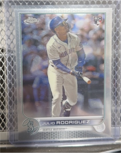 2022 Topps Chrome Update Series #USC150 Julio Rodriguez — front