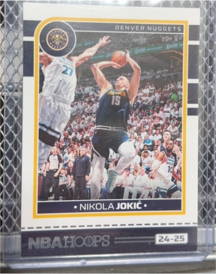 2024-25 Panini NBA Hoops #24-25 Nikola Jokic — front