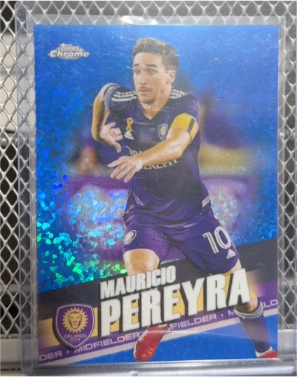 2022 Topps Chrome MLS #53 Mauricio Pereyra — front