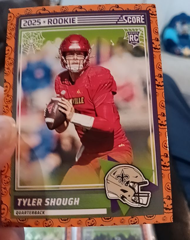 2025 Score A Treat #71 Tyler Shough — front