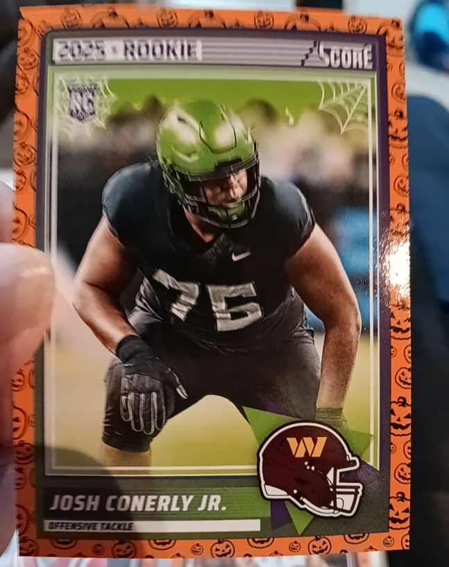 2025 Panini Score-A-Treat #100 Josh Conerly Jr. — front
