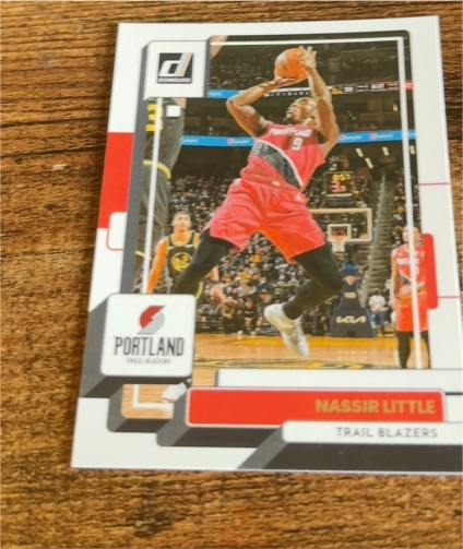 2022-23 Panini Donruss #188 Nassir Little — front