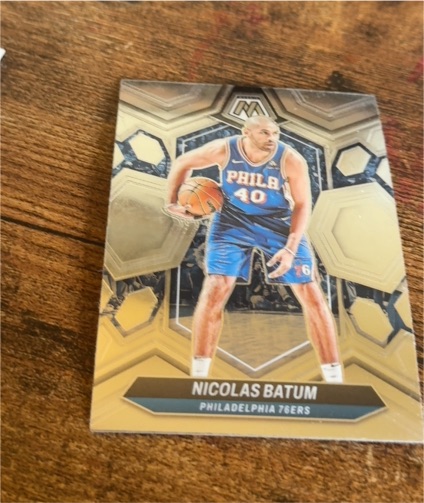 2023-24 Panini Mosaic #197 Nicolas Batum — front