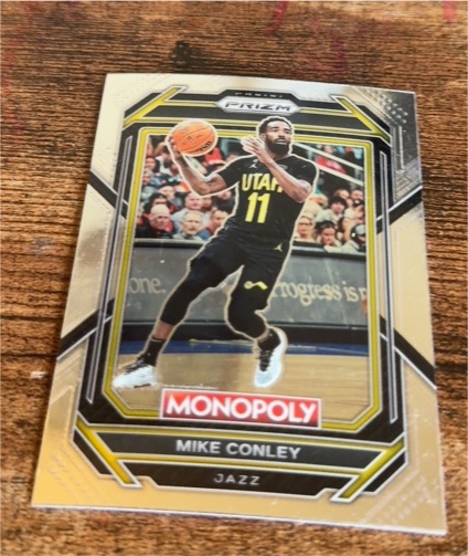 2022-23 Panini Prizm Monopoly #87 Mike Conley — front