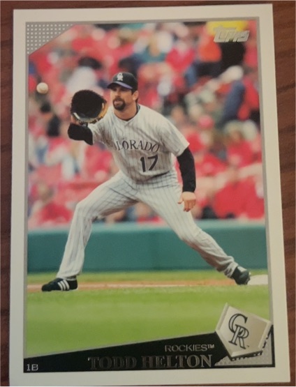 2009 Topps #405 Todd Helton — front