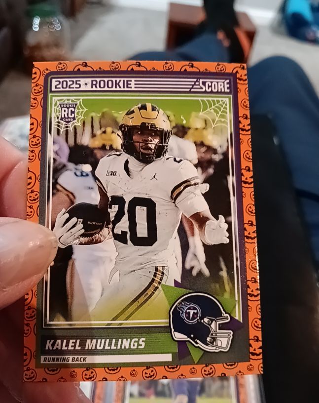 2025 Panini Score A Treat #62 Kalel Mullings — front