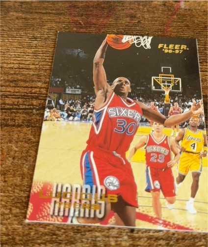 1996-97 Fleer #234 Lucious Harris — front