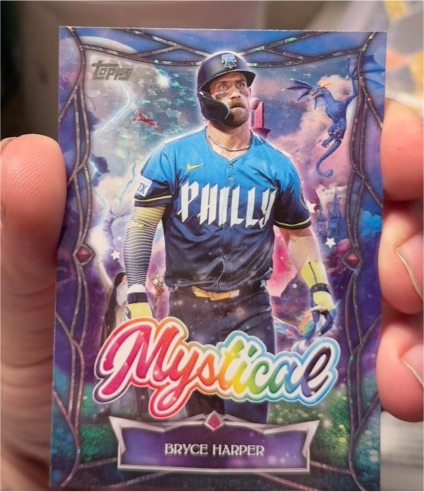 2025 Topps Update Series Mystical #MYS-3 Bryce Harper — front