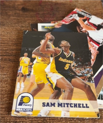 1993-94 NBA Hoops #88 Sam Mitchell — front