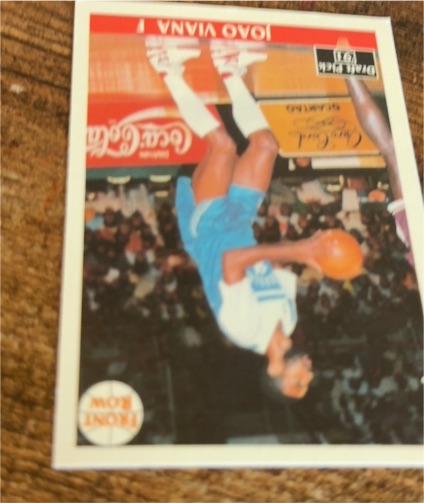 1991-92 Front Row Italian #55 Joao Viana Draft Pick Basketball Rookie Card RC — front