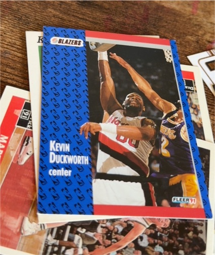 1991-92 Fleer #169 Kevin Duckworth — front
