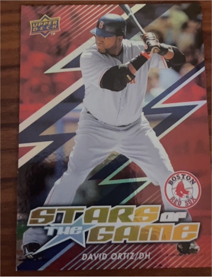 2009 Upper Deck Stars of the Game #GG-DO David Ortiz — front