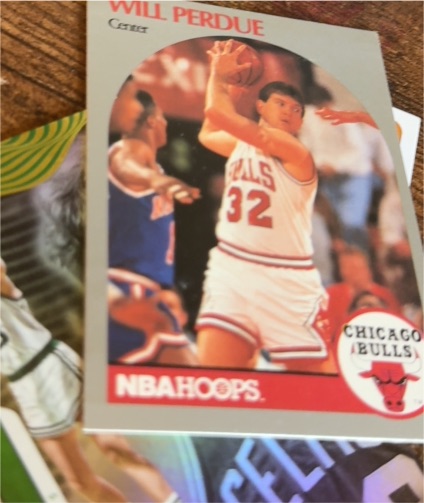 1990 NBA Hoops #230 Will Perdue — front