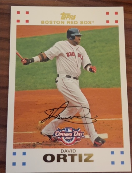 2007 Topps Opening Day #135 David Ortiz — front