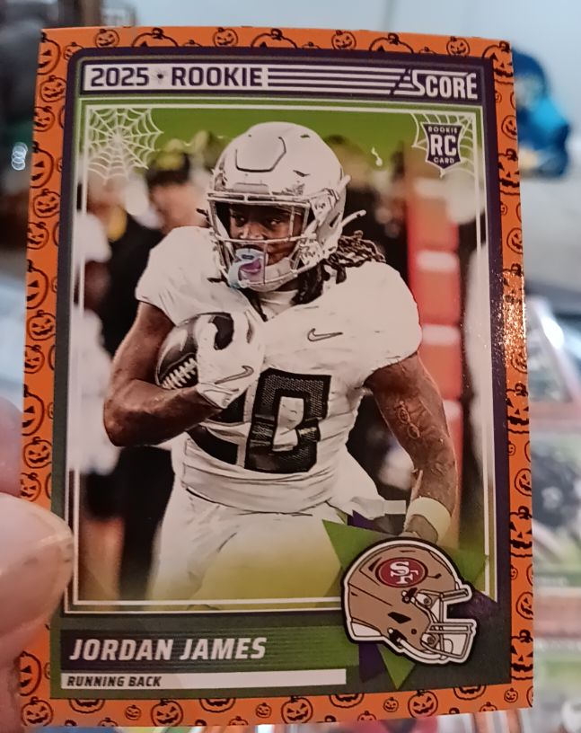 2025 Panini Score-A-Treat #47 Jordan James — front