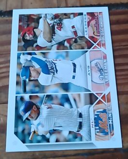 2023 Topps #43 NL AVG Leaders Jeff McNeil / Freddie Freeman / Paul Goldschmidt — front