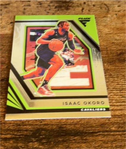 2022-23 Panini Flux #33 Isaac Okoro — front