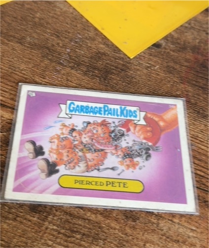 2003 Topps Garbage Pail Kids ANS 1 #34b Pierced Pete — front