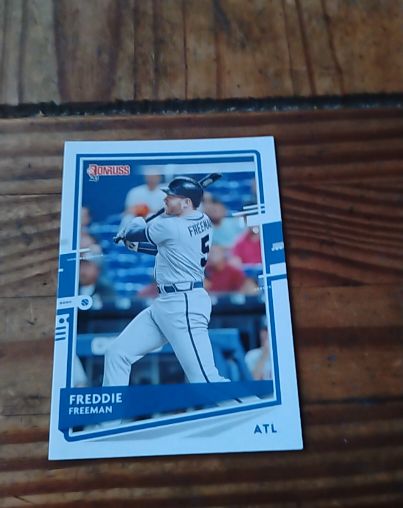 2020 Donruss #169 Freddie Freeman — front