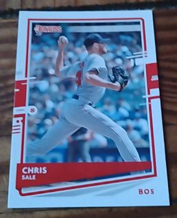 2020 Donruss #114 Chris Sale — front