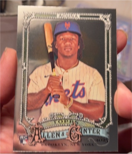 2025 Topps Allen & Ginter #107 Luisangel Acuña — front