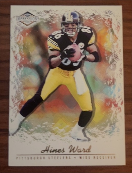 2001 Pacific Canvas Impressions #111 Hines Ward — front