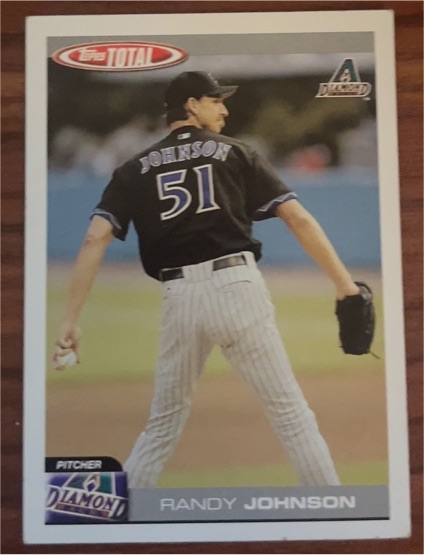2004 Topps Total #650 Randy Johnson — front