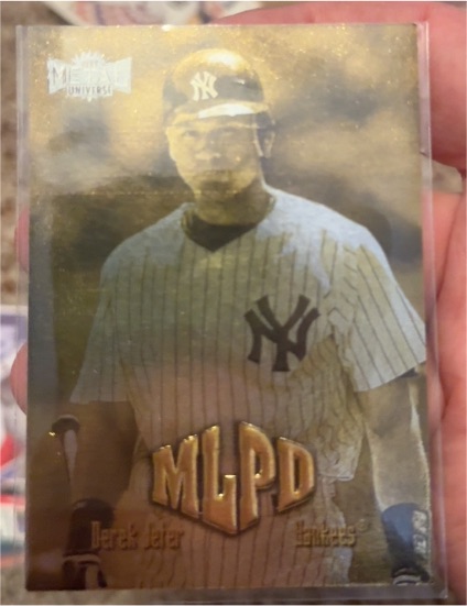 1999 Metal Universe #281 Derek Jeter MLPD — front
