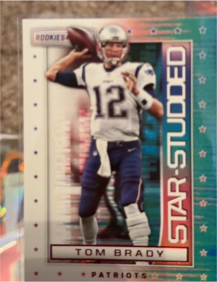 2018 Panini Rookies & Stars Star Studded #SS-2 Tom Brady — front