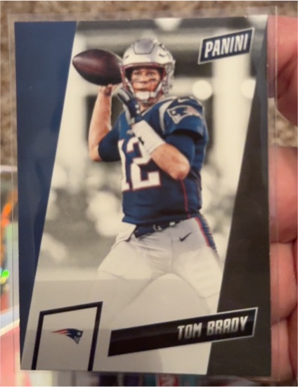 2019 Panini The National #1 Tom Brady — front