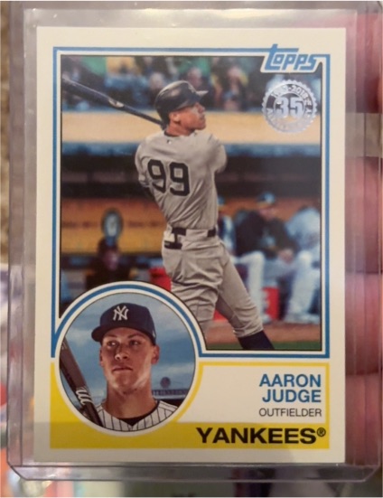 2018 Topps 35th Anniversary #83-24 Aaron Judge — front