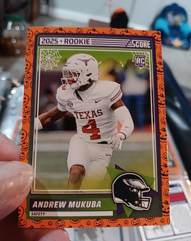 2025 Panini Score-A-Treat #98 Andrew Mukuba — front