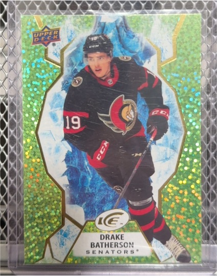 2021-22 Upper Deck Ice #7 Drake Batherson — front