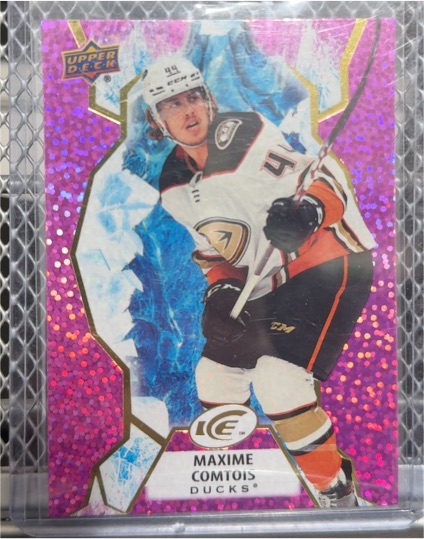 2021-22 Upper Deck Ice #3 Maxime Comtois — front