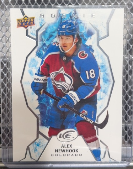 2021-22 Upper Deck Ice #112 Alex Newhook — front