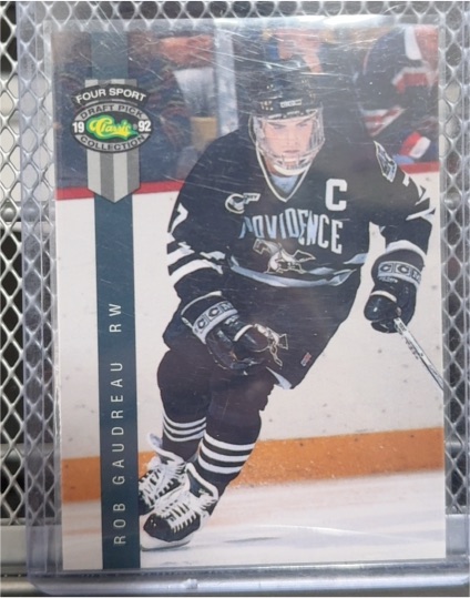 1992 Classic Four Sport Draft Pick Collection #204 Rob Gaudreau — front