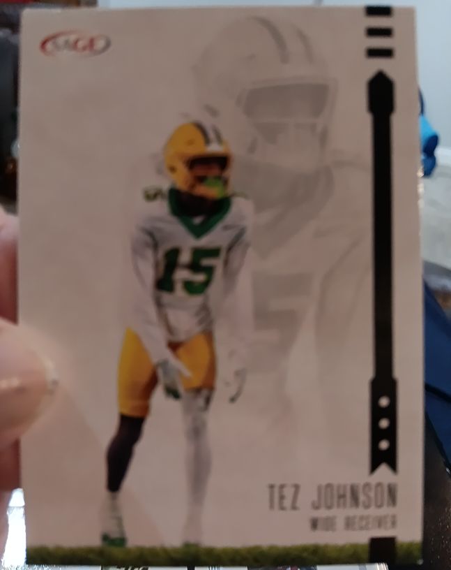 2025 SAGE HIT #130 Tez Johnson — front
